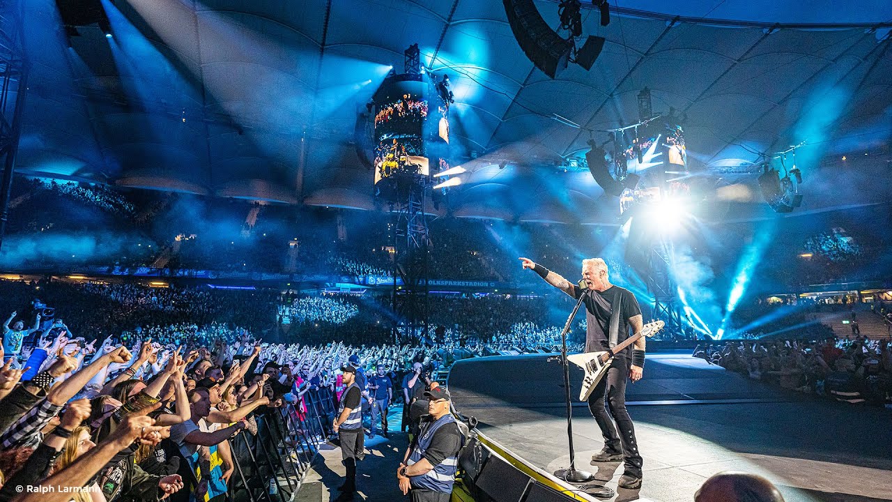 Metallica M72 world tour 2023 live in Hamburg – Deep insights in lighting, sound and stage design