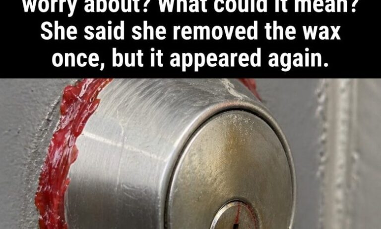 What Does Red Wax on Your Front Door Lock Really Mean? A Home Safety Guide