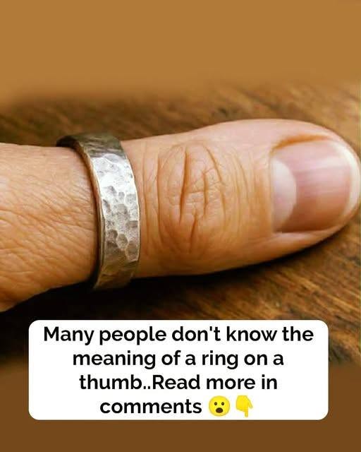Thumb Rings Carry Meanings Across Culture Style And Identity