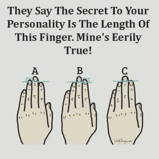 They Say the Secret to Your Personality Is Hidden in the Length of This Finger, and the Results Are Eerily Accurate