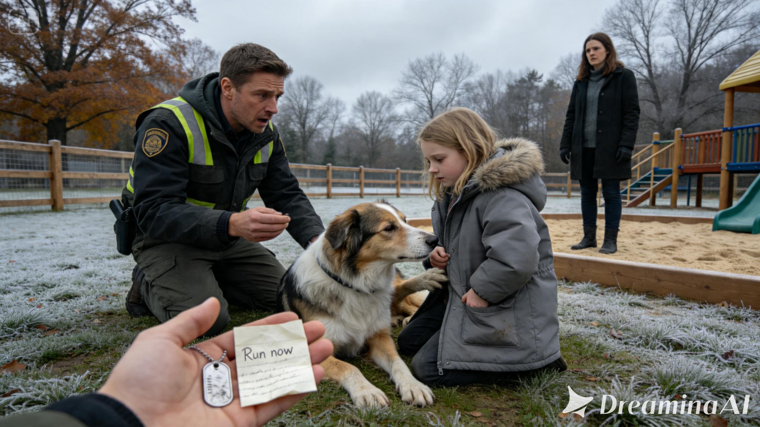 Blind Rescue Dog's Desperate Act Reveals a Chilling Secret Hidden in a Child's Pocket