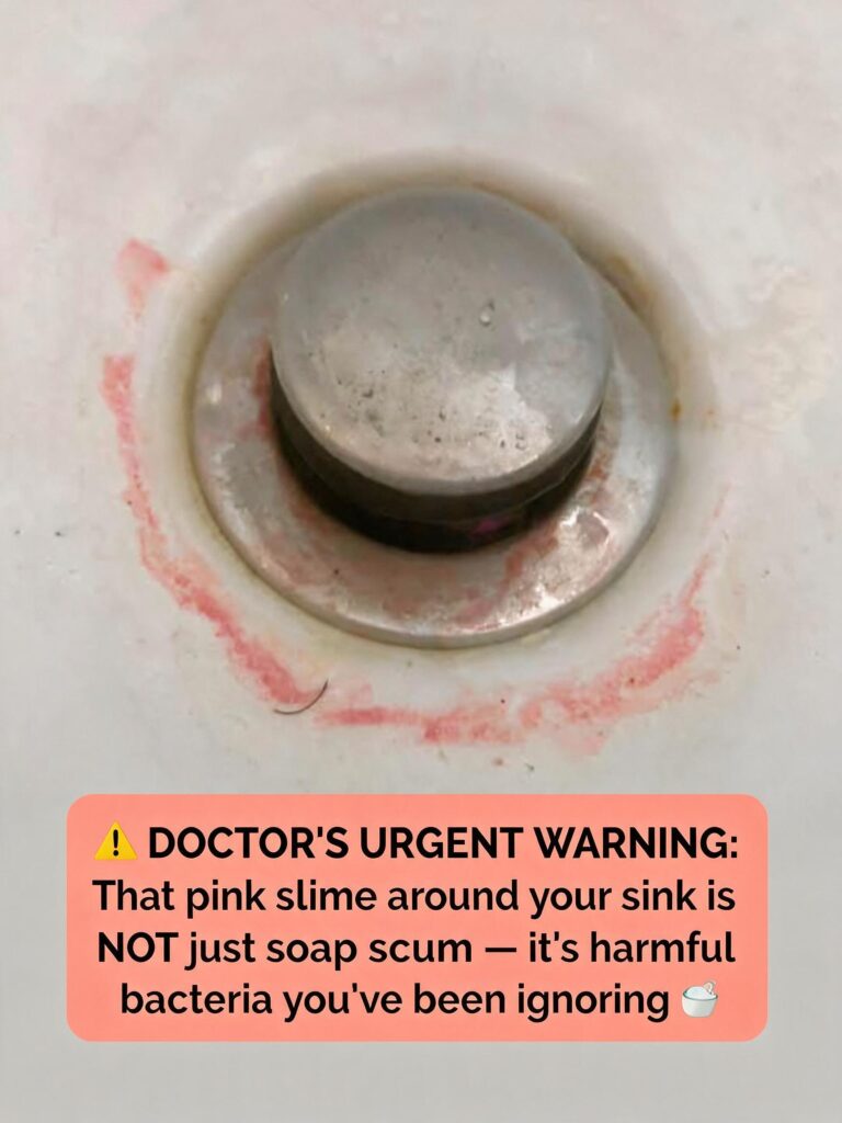 Doctors Warn That Common Pink Bathroom Slime Is Not Mold but Feeding Bacteria