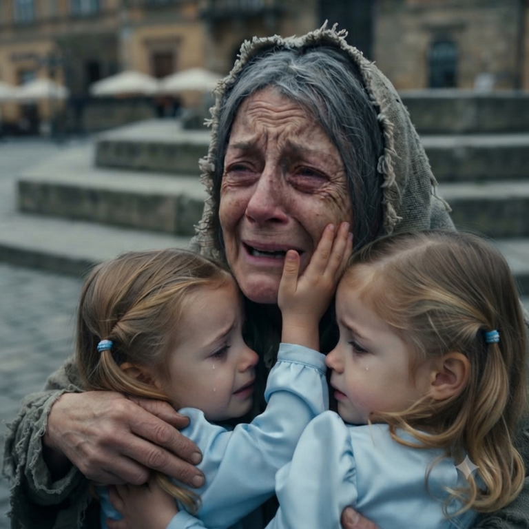 Triplets Embrace Homeless Woman, Uncovering a Devastating Family Secret
