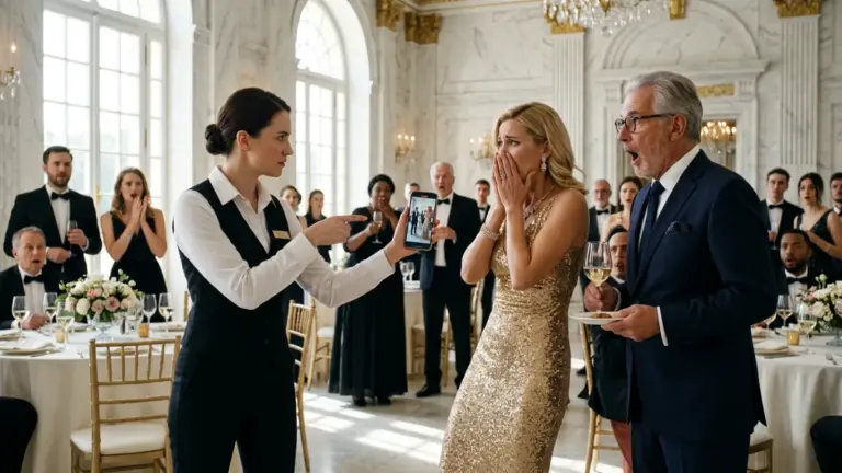 A Brave Waitress Stopped a Wealthy Patriarch From Drinking Poisoned Wine — Then She Revealed Why