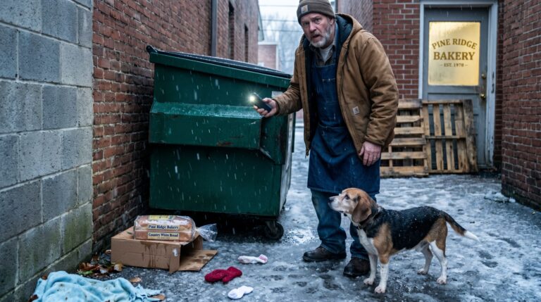 A One-Eyed Stray Led a Baker to a Hidden Truth in the Freezing Cold