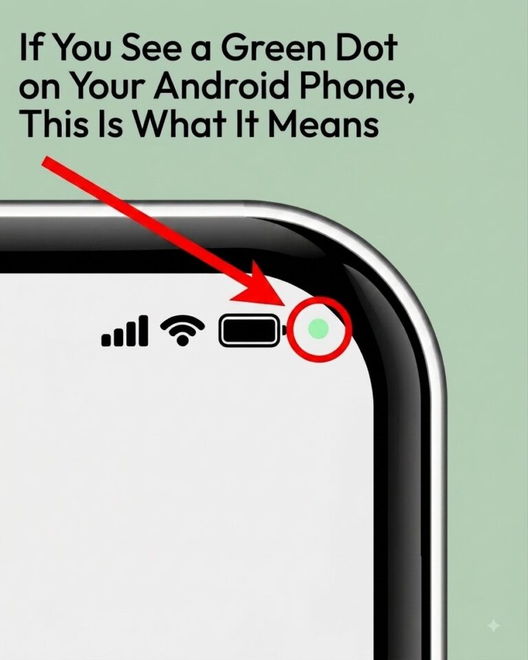 Why a Green Dot Appears on Your Android Phone and What It Means for Your Privacy