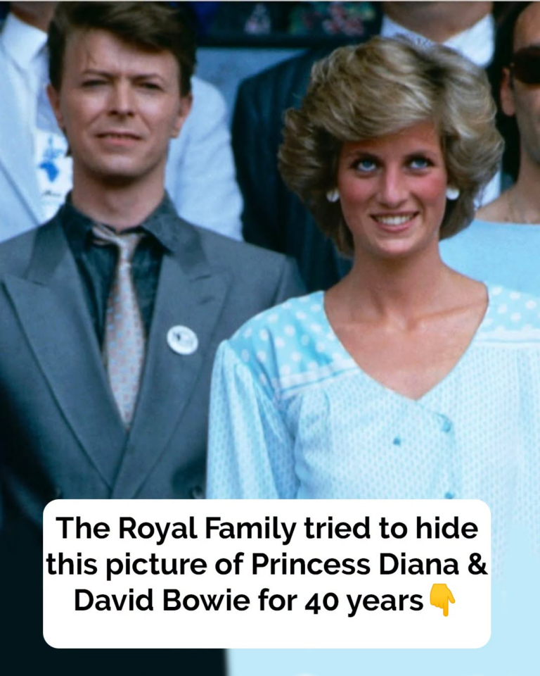 The Secret Photo of Princess Diana and David Bowie That the Palace Tried to Bury for Decades