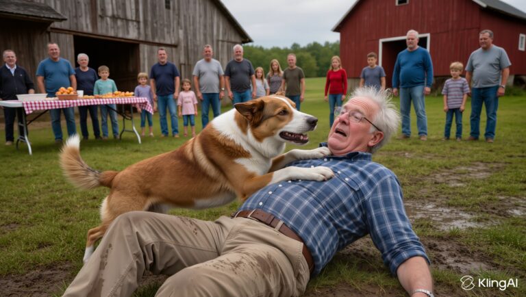 Senior Farm Dog Tackles Former Owner, Exposing a Dangerous Plot