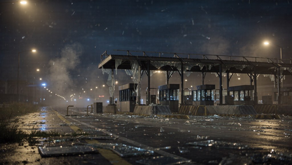 Night Watchman Discovers Hidden Newborns in Abandoned Toll Plaza