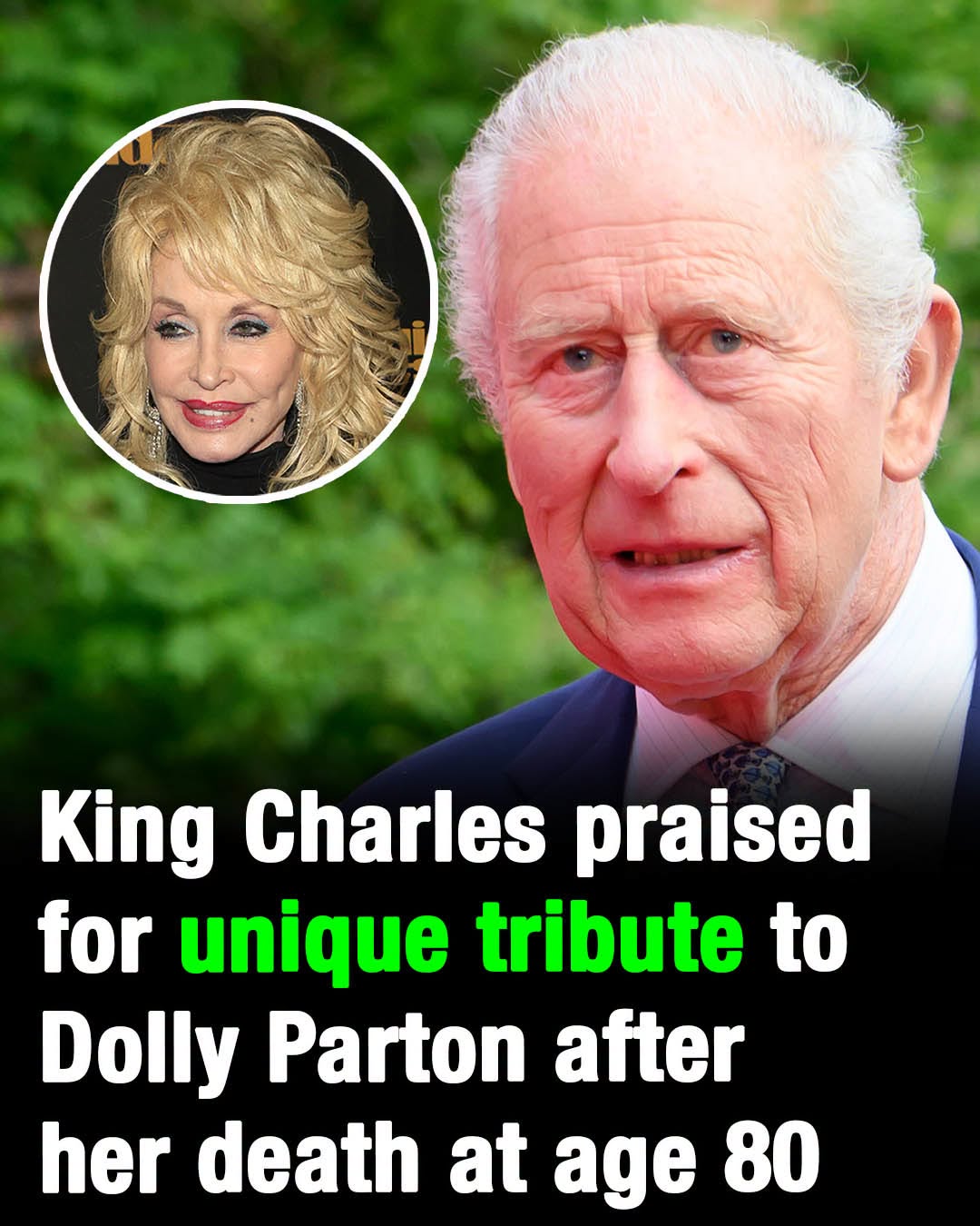 King Charles Pays Tribute to Dolly Parton in Unforgettable Ceremony