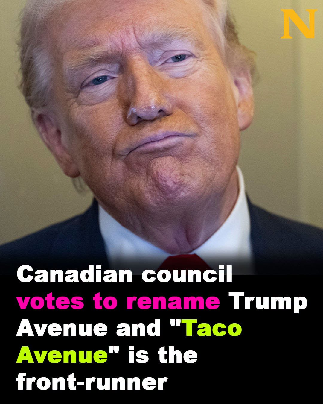 Canadian Municipality Unanimously Approves Removal of Trump Avenue Street Name