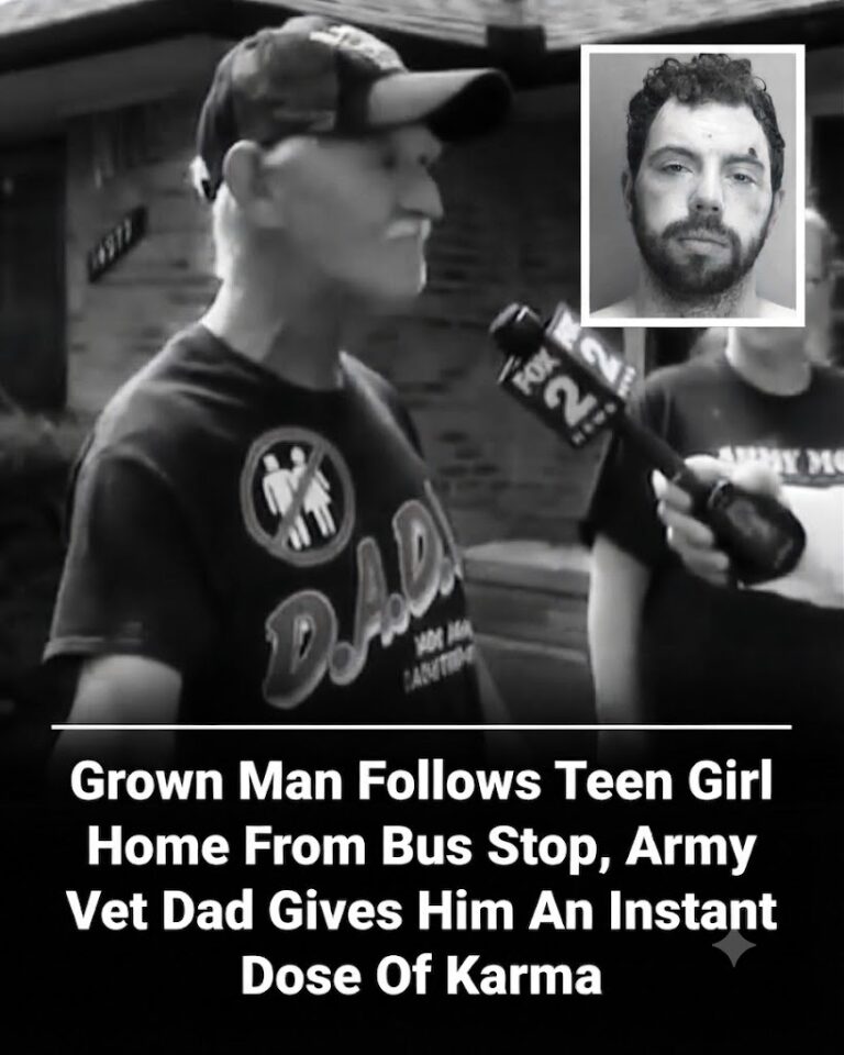 Army Veteran Confronts Man Accused of Following Teen Daughter Home From Bus Stop