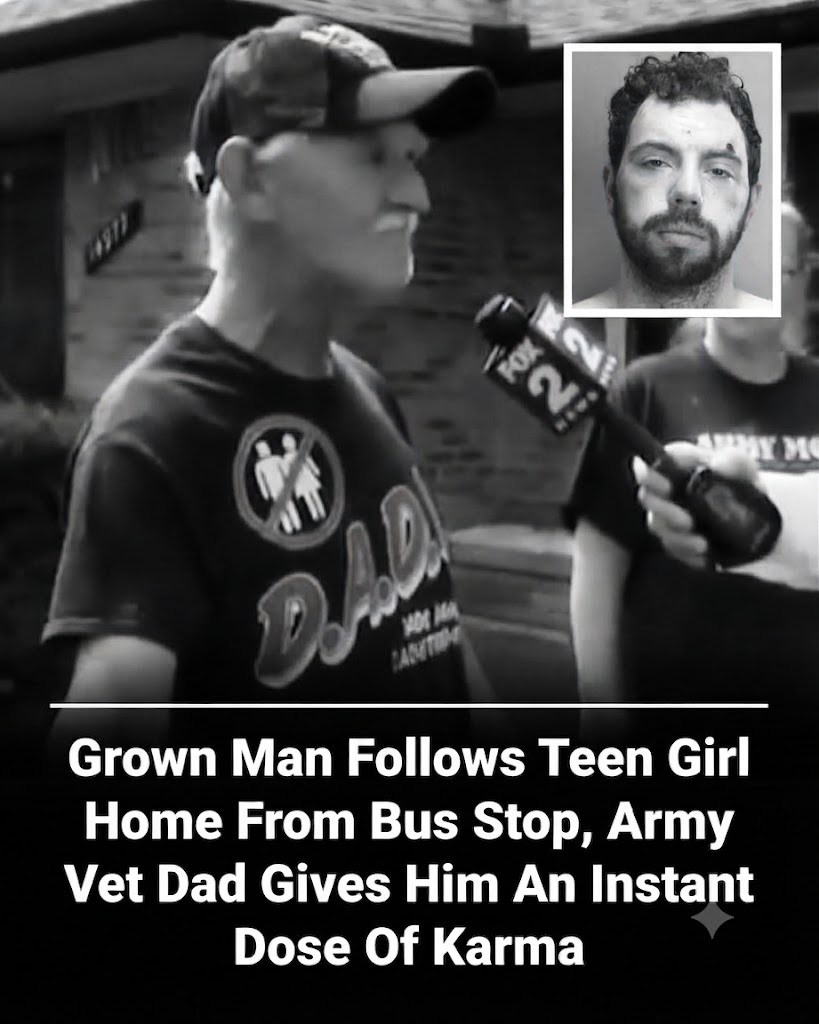 Army Veteran Confronts Man Accused of Following Teen Daughter Home From Bus Stop