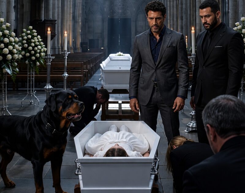 Family Dog Attacks Uncle at Child's Funeral, Exposing Hidden Truth