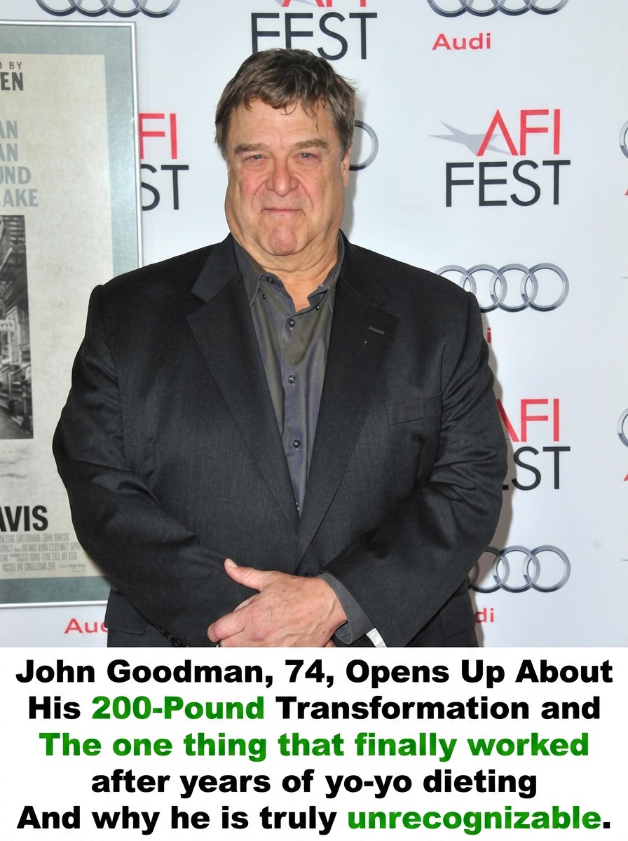 John Goodman’s Remarkable 200-Pound Transformation: A Story of Patience and Persistence