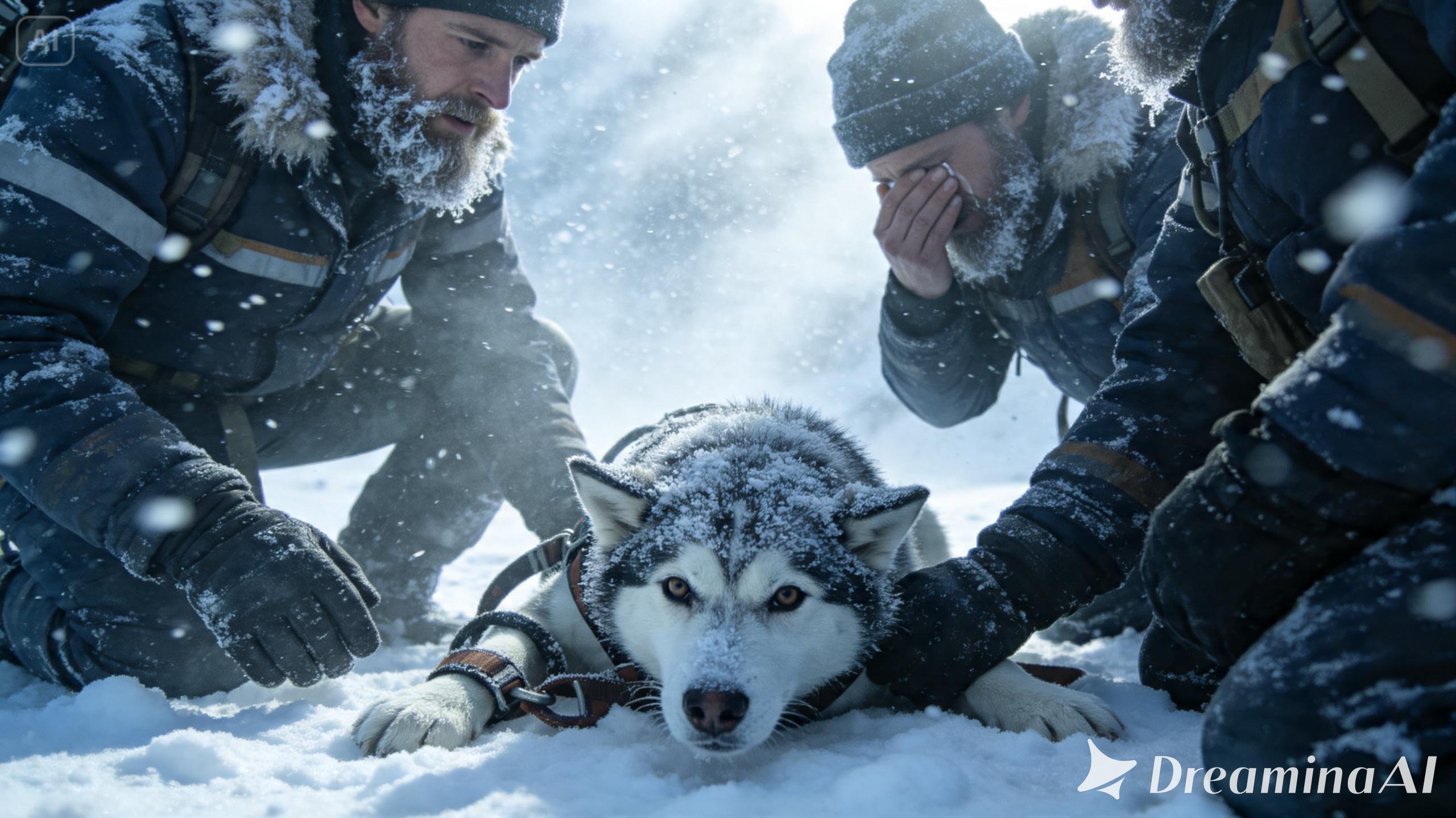 The Frozen Rescue: A Baby, A Dog, and a Deadly Pursuit in the Wilderness